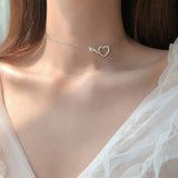Sparkling Heart Necklace